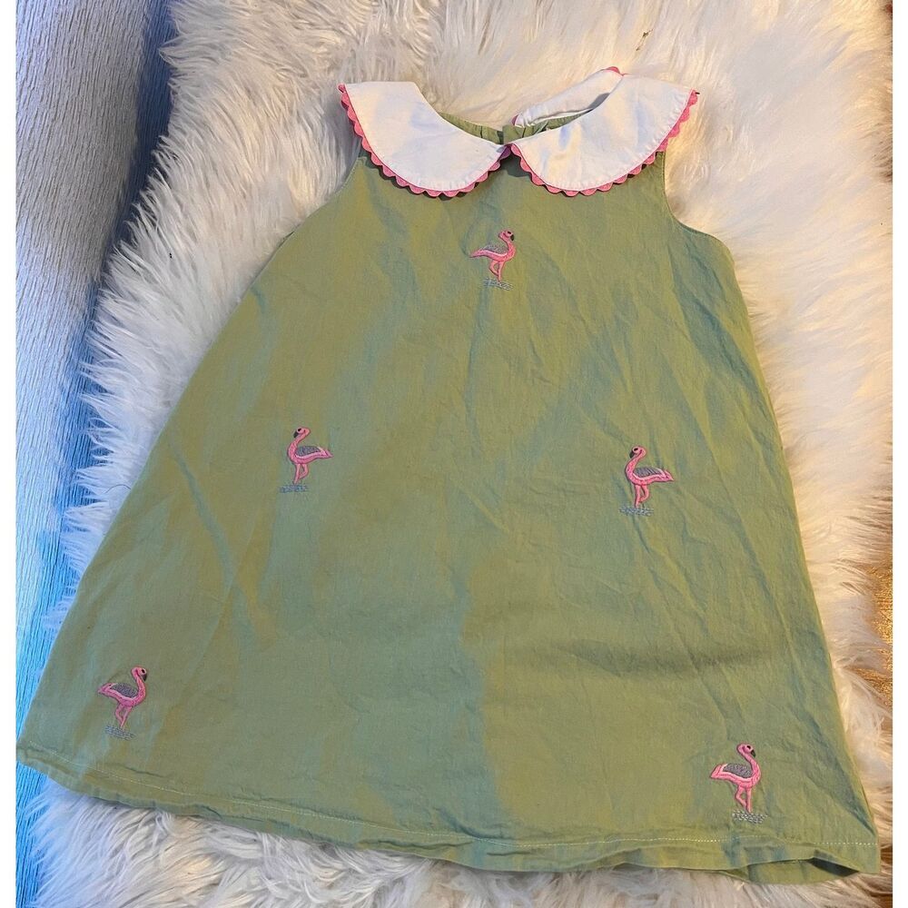 Pink flamingo dress